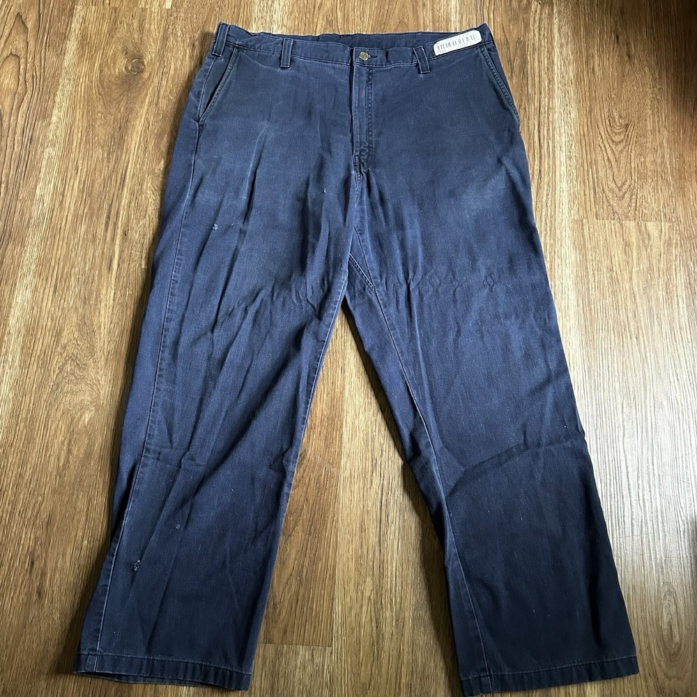 Workrite FR Pants Men 40x30 Navy Blue Flame Resistant Westex UltraSoft CAT 2